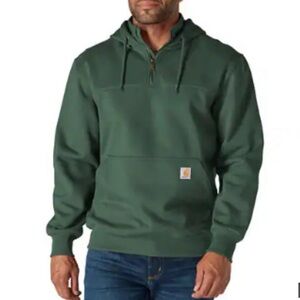 Carhartt Rain Defender Loose Fit Heavyweight Quarter Zip Hoodie